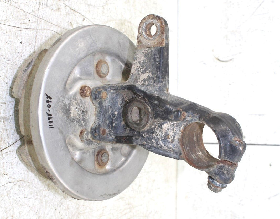 1992 Honda Fourtrax 300 2x4 Front Left Brake Drum Backing Plate Panel Hub
