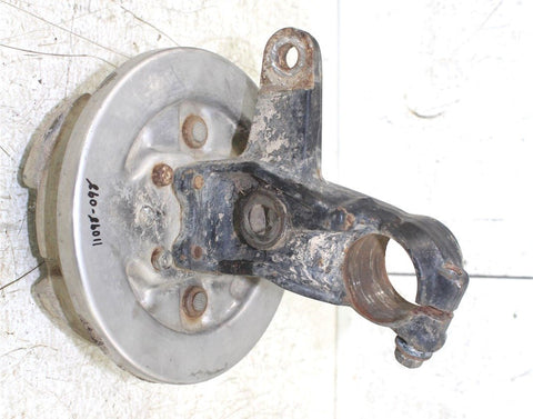 1992 Honda Fourtrax 300 2x4 Front Left Brake Drum Backing Plate Panel Hub