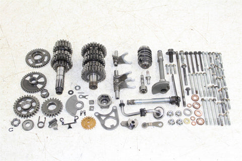 2003 Honda CRF 450R Transmission Gears Shift Shaft Forks Drum
