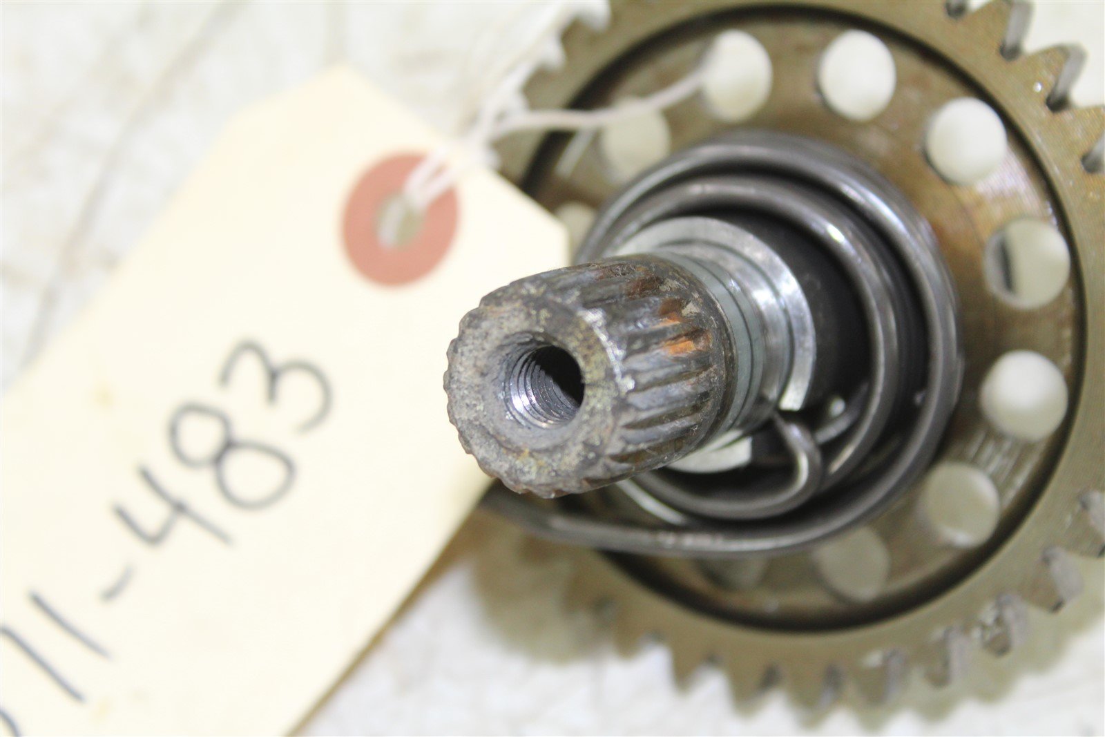 2003 Honda CRF 450R Kick Start Shaft Kicker Gear Spring