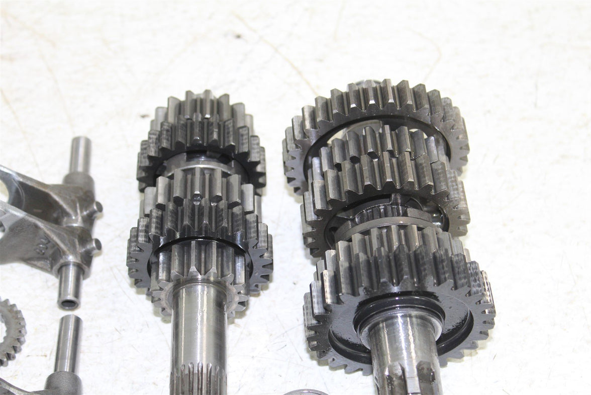 1992 Kawasaki KX 250 Transmission Gears Shift Output Shaft Forks Drum