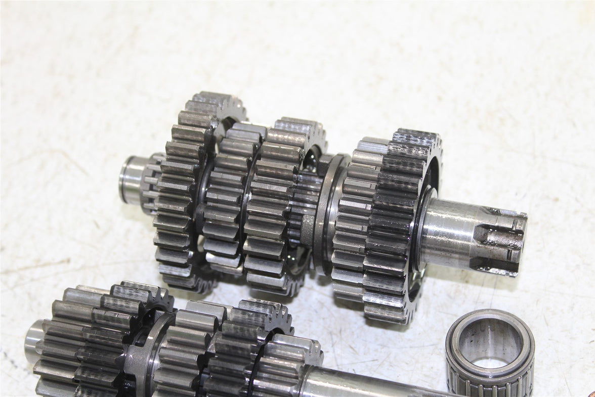 1992 Kawasaki KX 250 Transmission Gears Shift Output Shaft Forks Drum