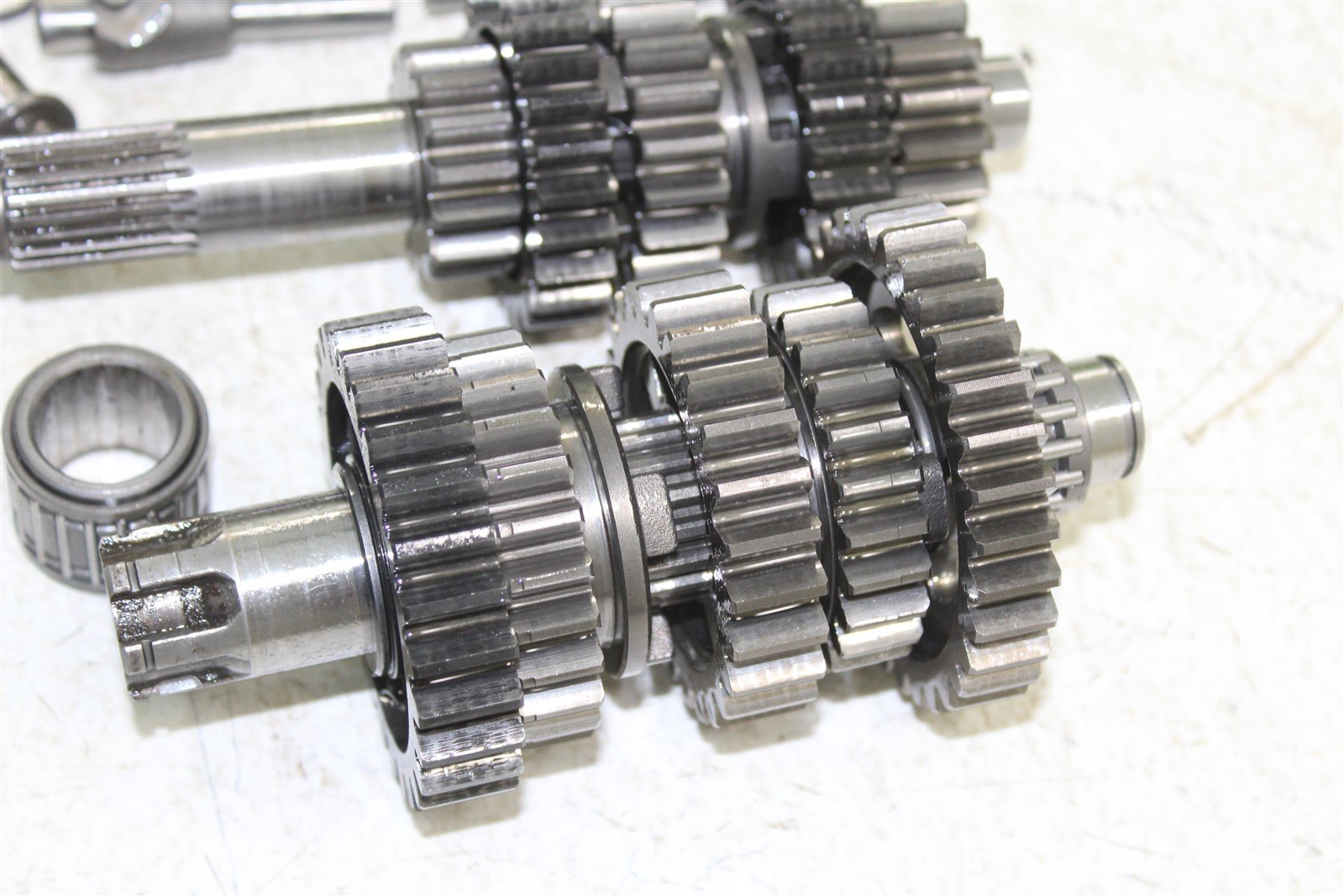 1992 Kawasaki KX 250 Transmission Gears Shift Output Shaft Forks Drum