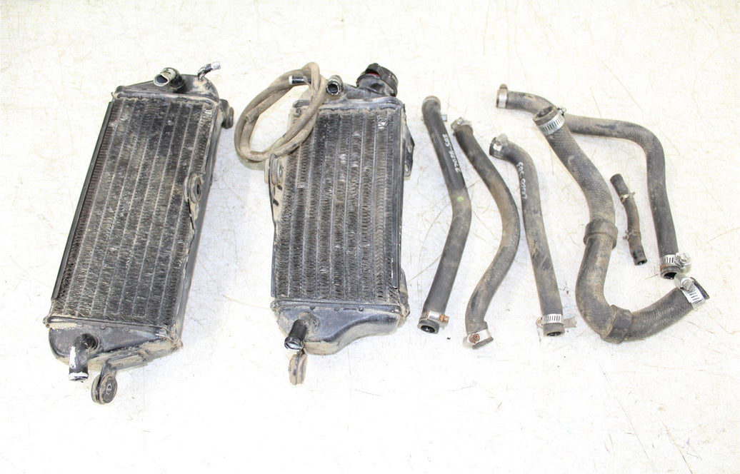 1992 Kawasaki KX 250 Radiators Left & Right w/ Hoses