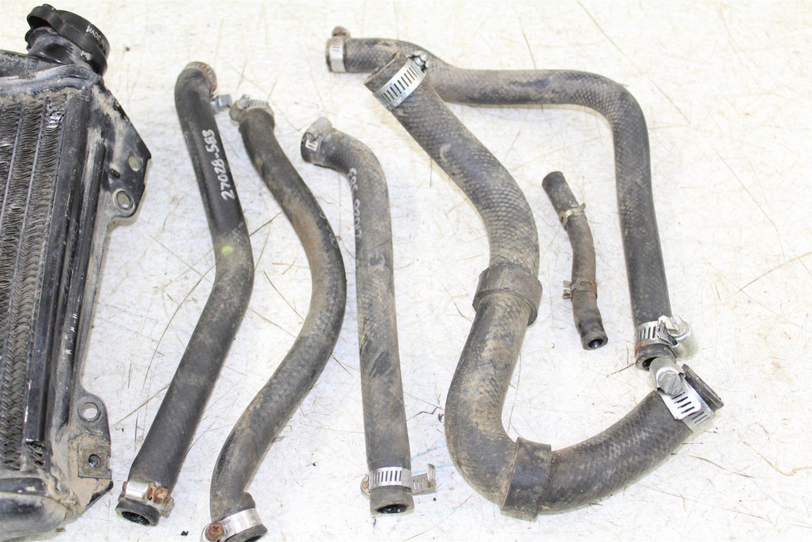 1992 Kawasaki KX 250 Radiators Left & Right w/ Hoses