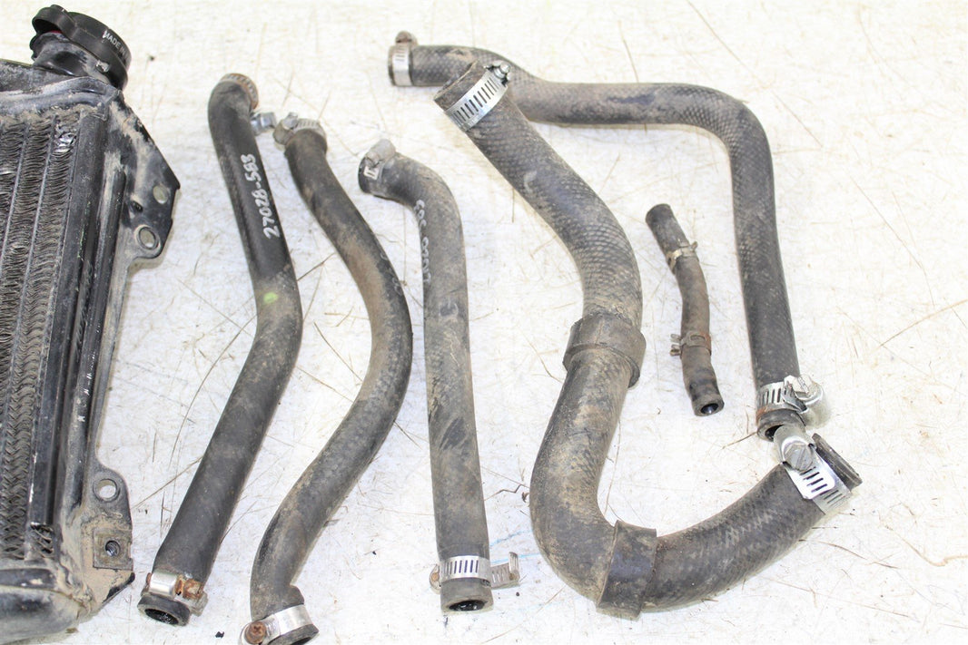 1992 Kawasaki KX 250 Radiators Left & Right w/ Hoses