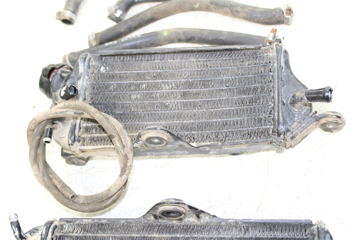 1992 Kawasaki KX 250 Radiators Left & Right w/ Hoses