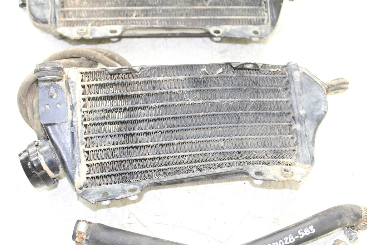 1992 Kawasaki KX 250 Radiators Left & Right w/ Hoses