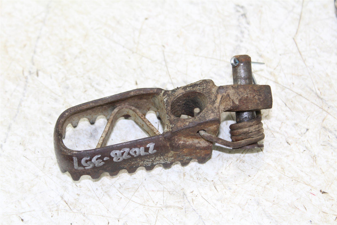 1992 Kawasaki KX 250 Foot Pegs Set Hardware Springs Rests