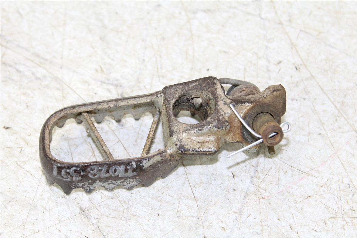 1992 Kawasaki KX 250 Foot Pegs Set Hardware Springs Rests