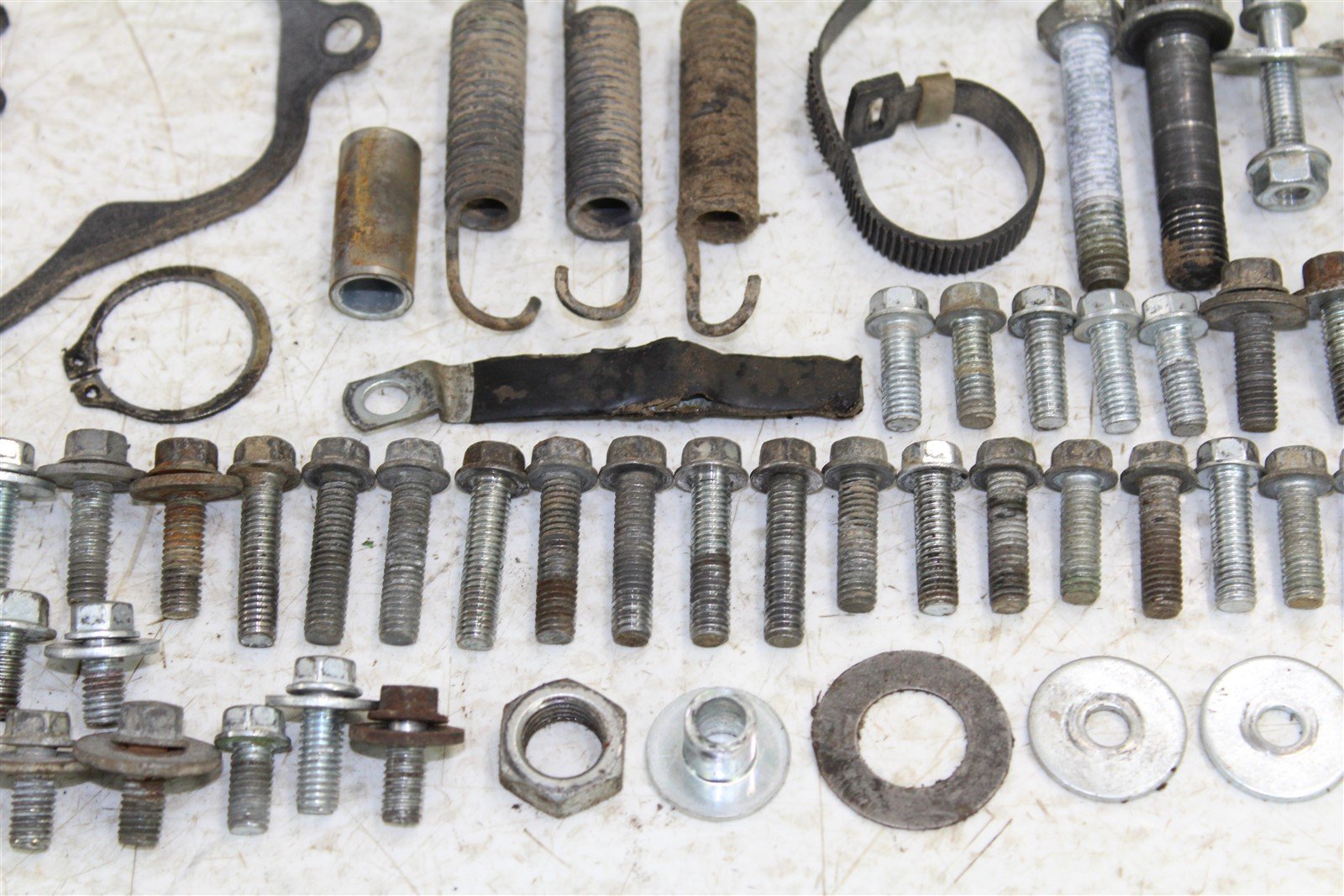 1992 Kawasaki KX 250 Chassis Bolt Kit Hardware Sprocket Spring Chain Roller