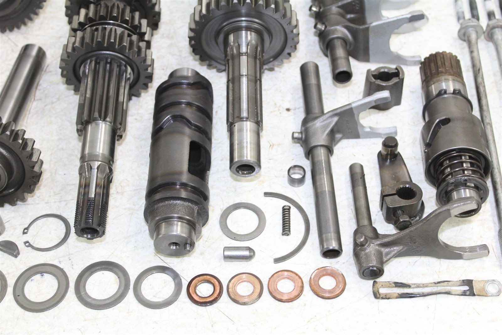 2000 Arctic Cat 500 4x4 Manual Transmission Gears Shift Shaft Forks Drum