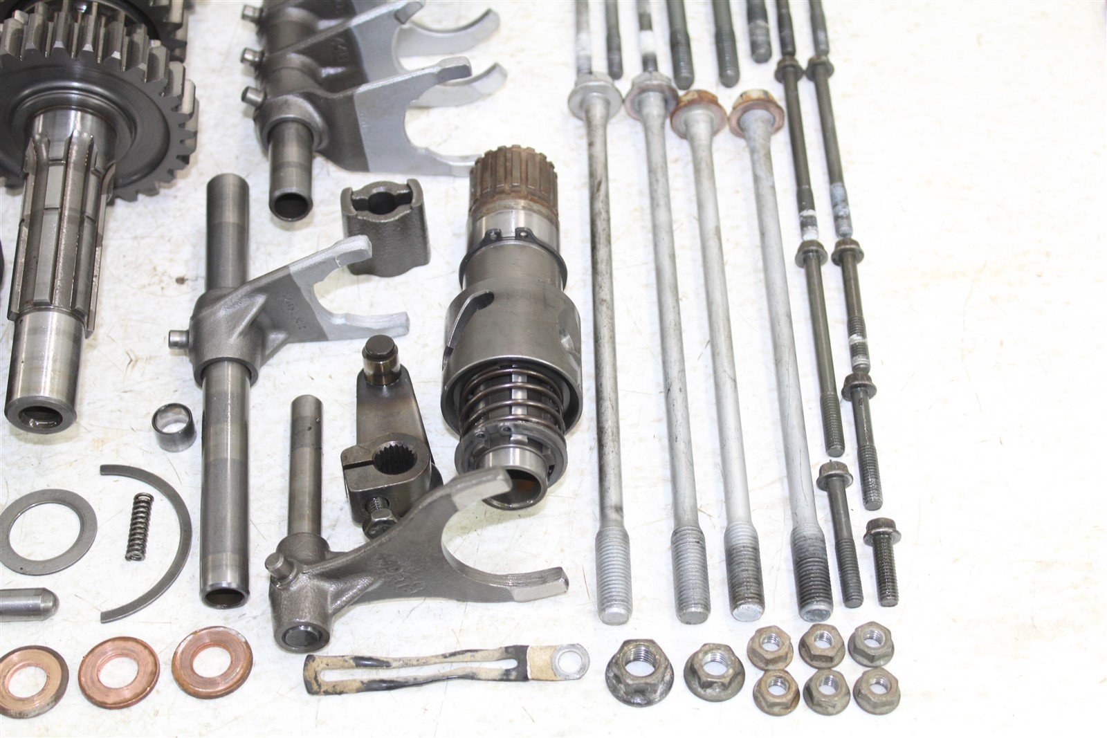 2000 Arctic Cat 500 4x4 Manual Transmission Gears Shift Shaft Forks Drum