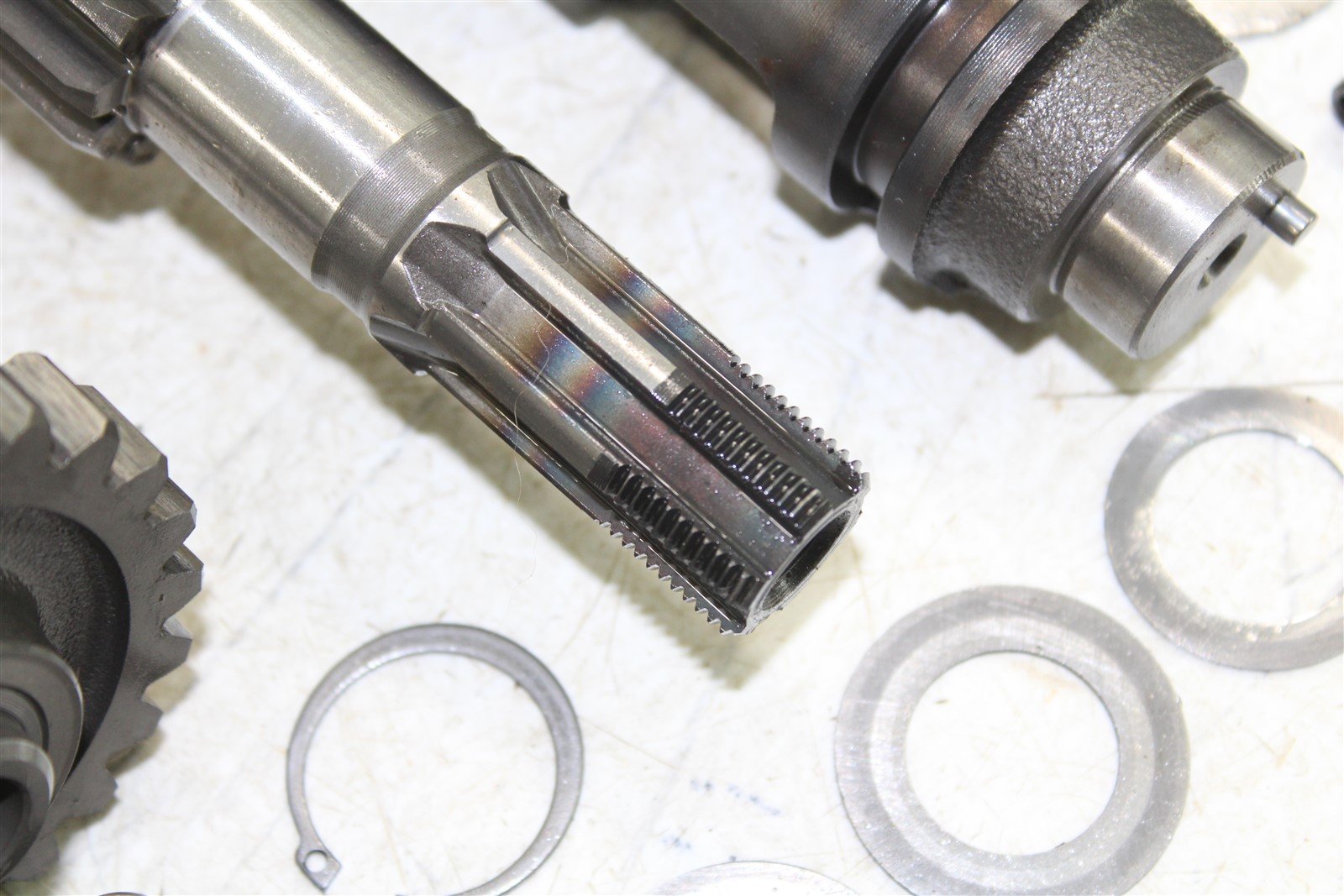 2000 Arctic Cat 500 4x4 Manual Transmission Gears Shift Shaft Forks Drum