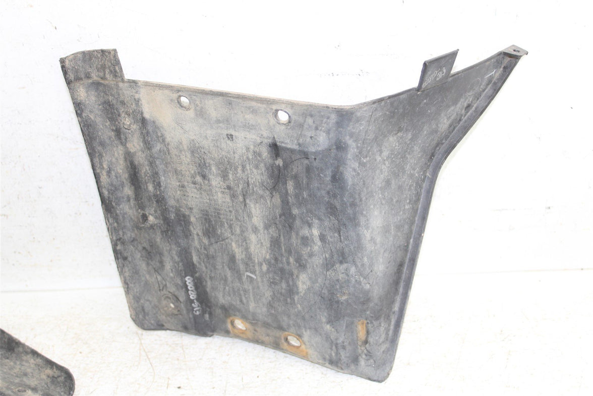 2000 Arctic Cat 500 4x4 Manual Rear Mud Flaps Kick Plates Shield
