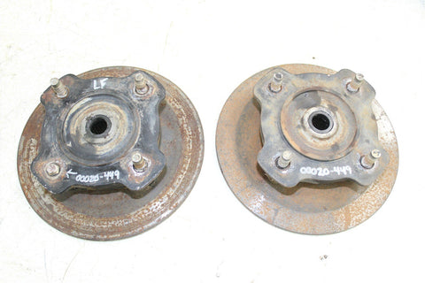 2000 Arctic Cat 500 4x4 Manual Front Hubs Brake Rotors