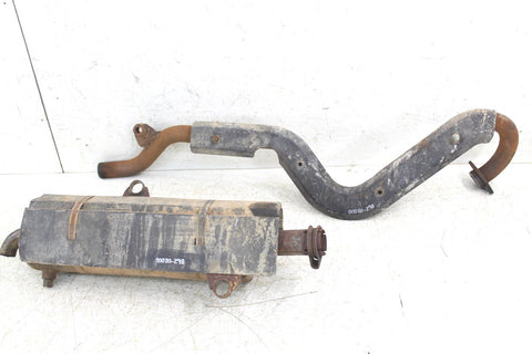 2000 Arctic Cat 500 4x4 Manual Exhaust Head Pipe Silencer Muffler