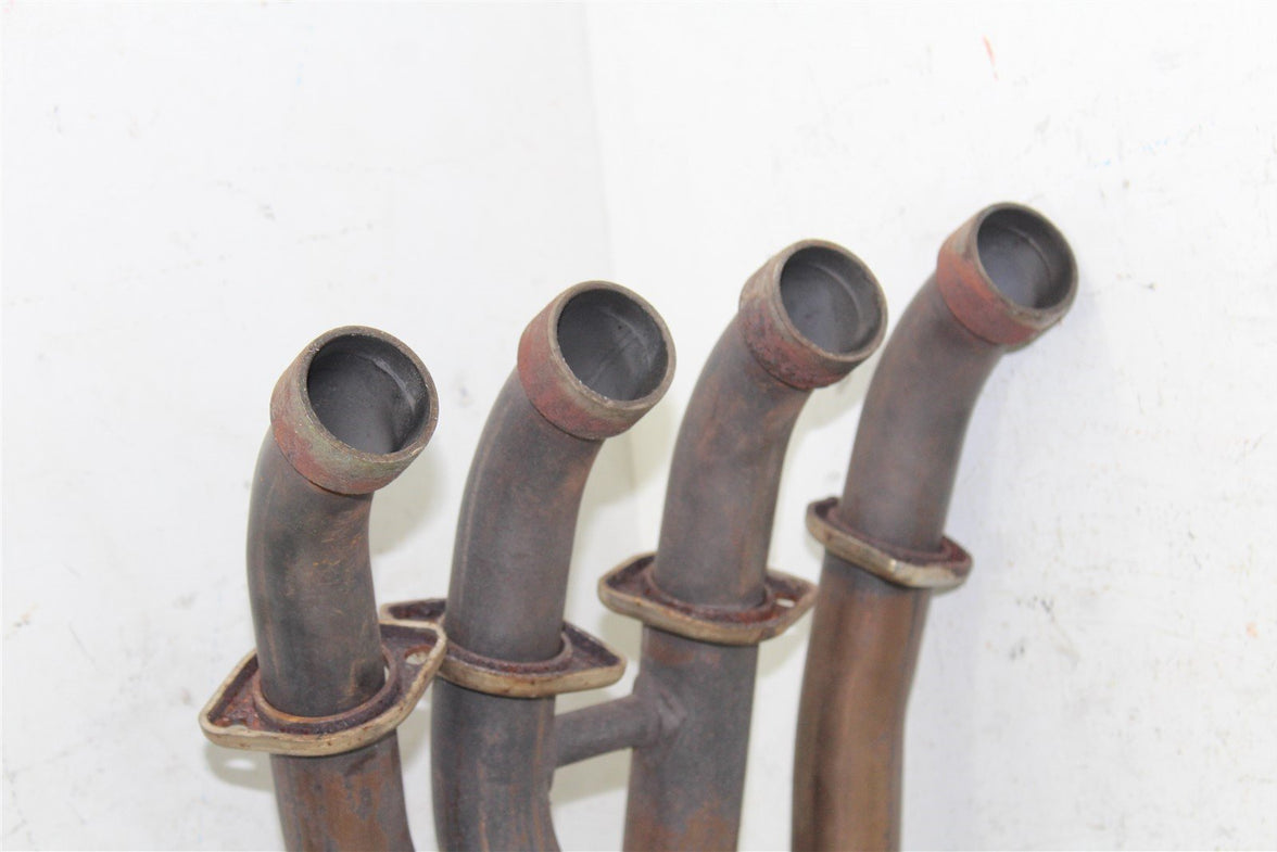 2002 Suzuki GSXR 750 Exhaust Head Pipe Manifold Silencer Muffler