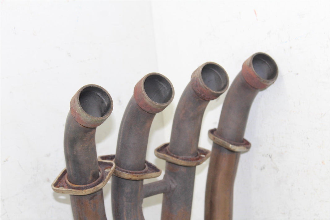 2002 Suzuki GSXR 750 Exhaust Head Pipe Manifold Silencer Muffler