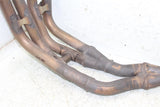 2002 Suzuki GSXR 750 Exhaust Head Pipe Manifold Silencer Muffler