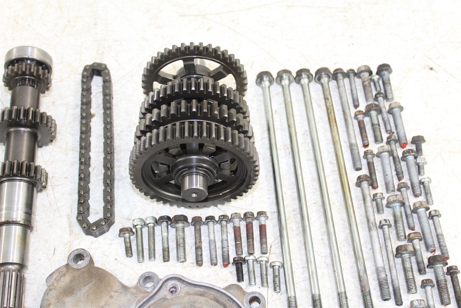 2001 Kawasaki Prairie 300 4x4 Transmission Gears Shift Shaft Forks Drum