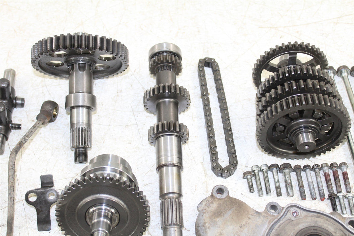 2001 Kawasaki Prairie 300 4x4 Transmission Gears Shift Shaft Forks Drum