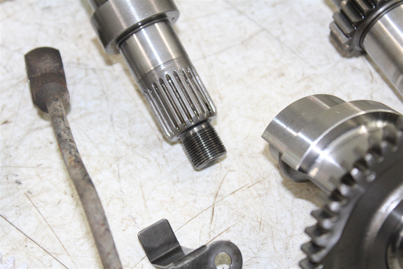 2001 Kawasaki Prairie 300 4x4 Transmission Gears Shift Shaft Forks Drum