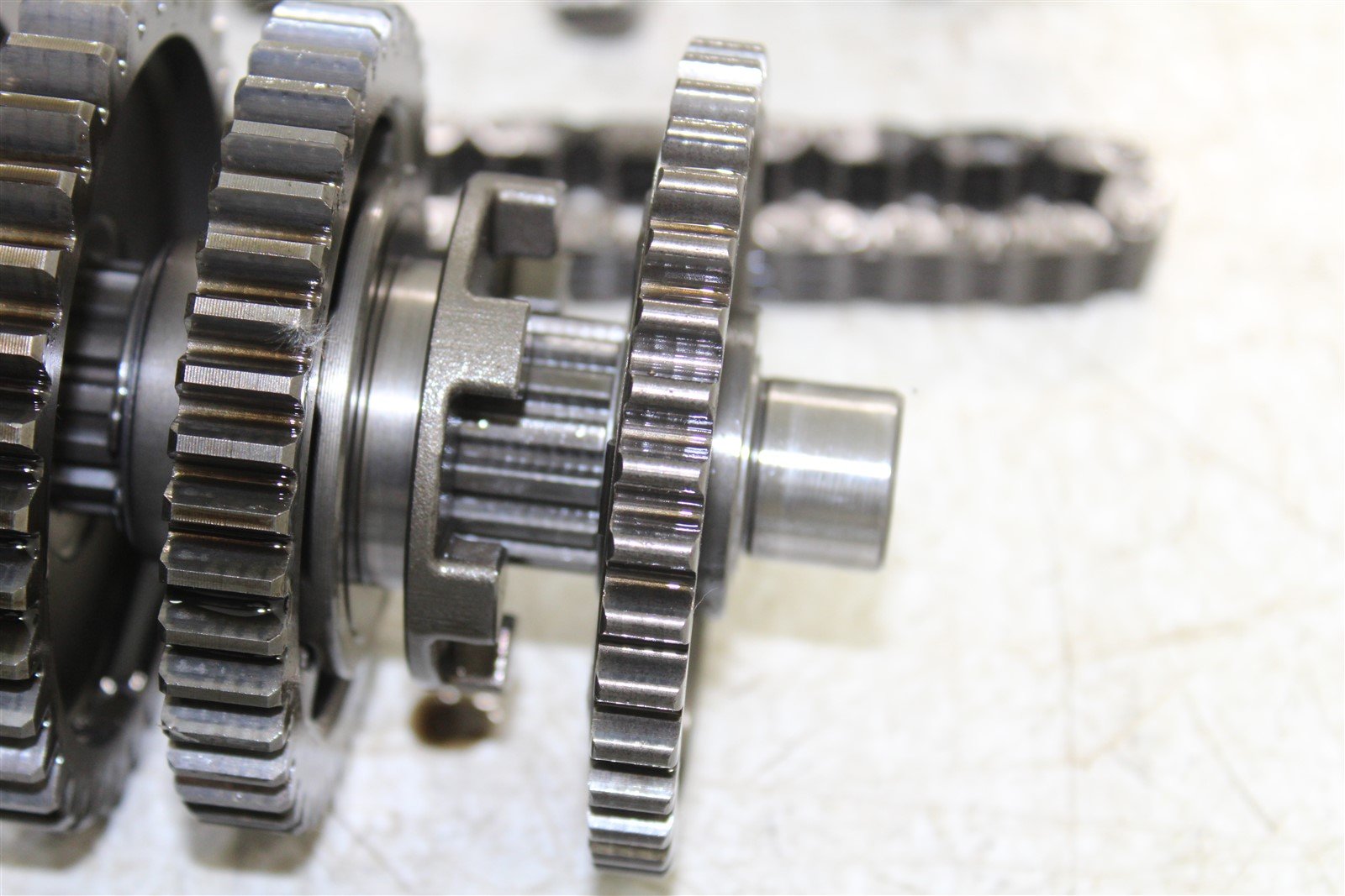 2001 Kawasaki Prairie 300 4x4 Transmission Gears Shift Shaft Forks Drum