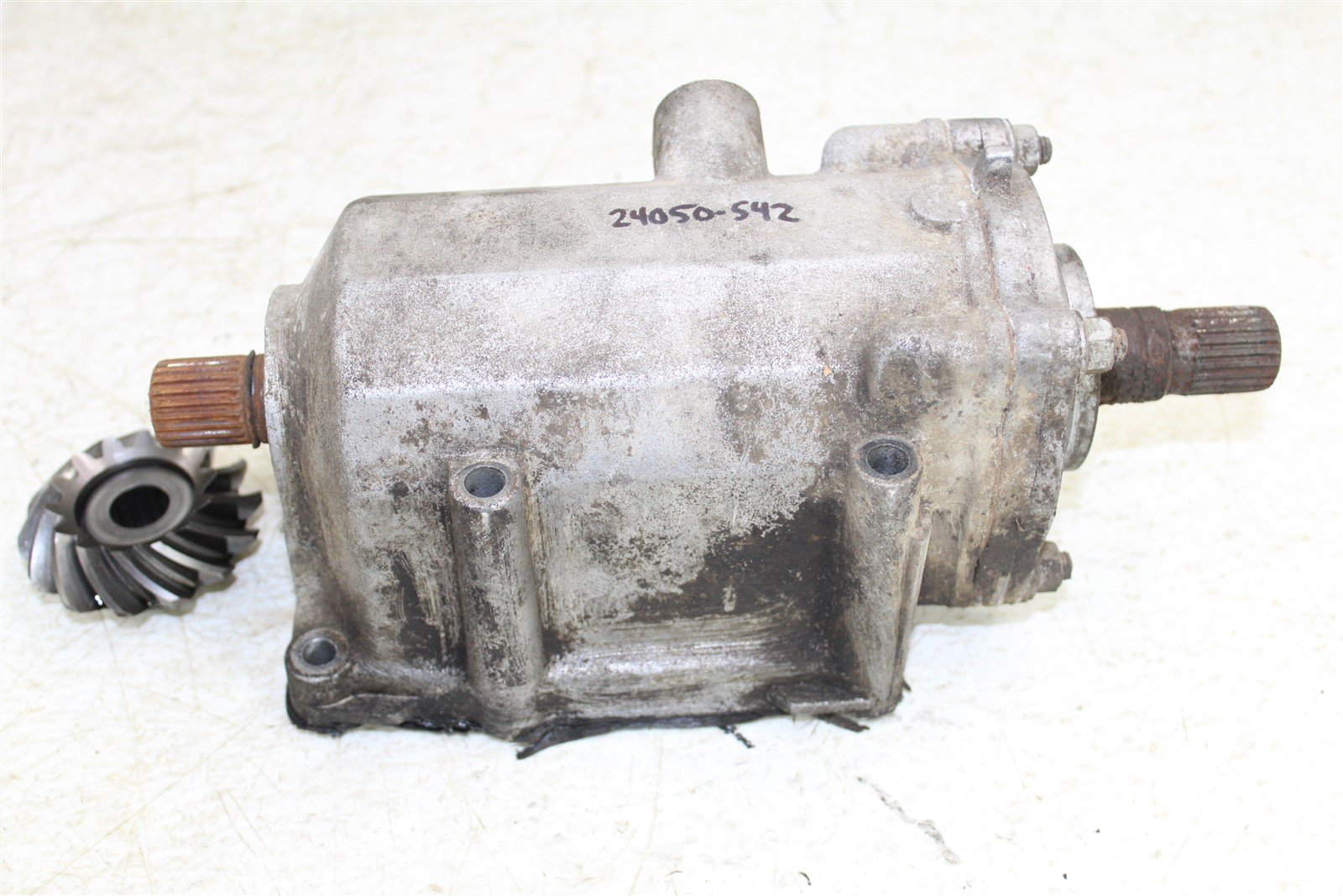 2001 Kawasaki Prairie 300 4x4 Output Drive Shaft Bevel Gear Transfer Case