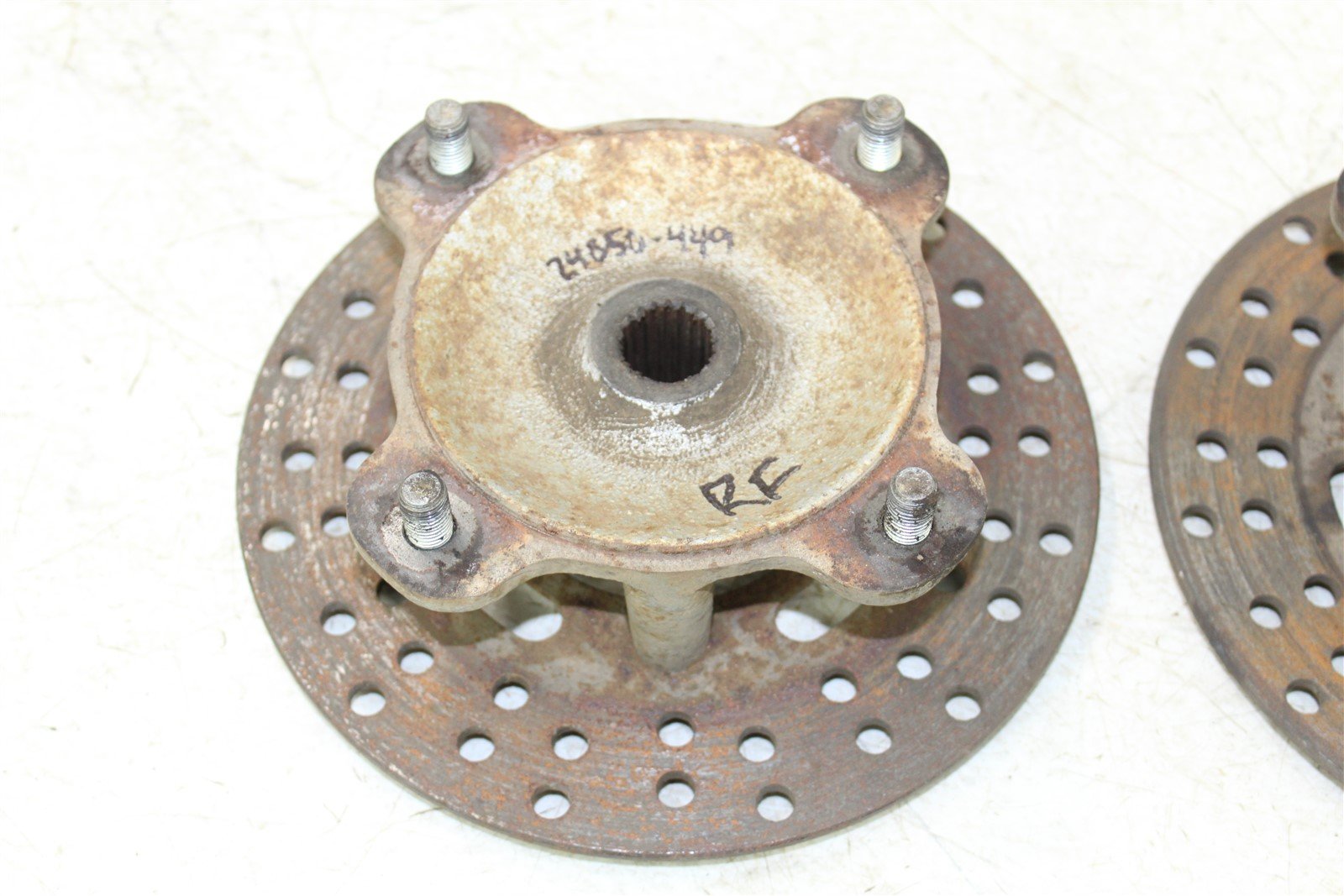 2001 Kawasaki Prairie 300 4x4 Front Hubs Brake Rotors