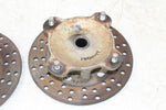 2001 Kawasaki Prairie 300 4x4 Front Hubs Brake Rotors