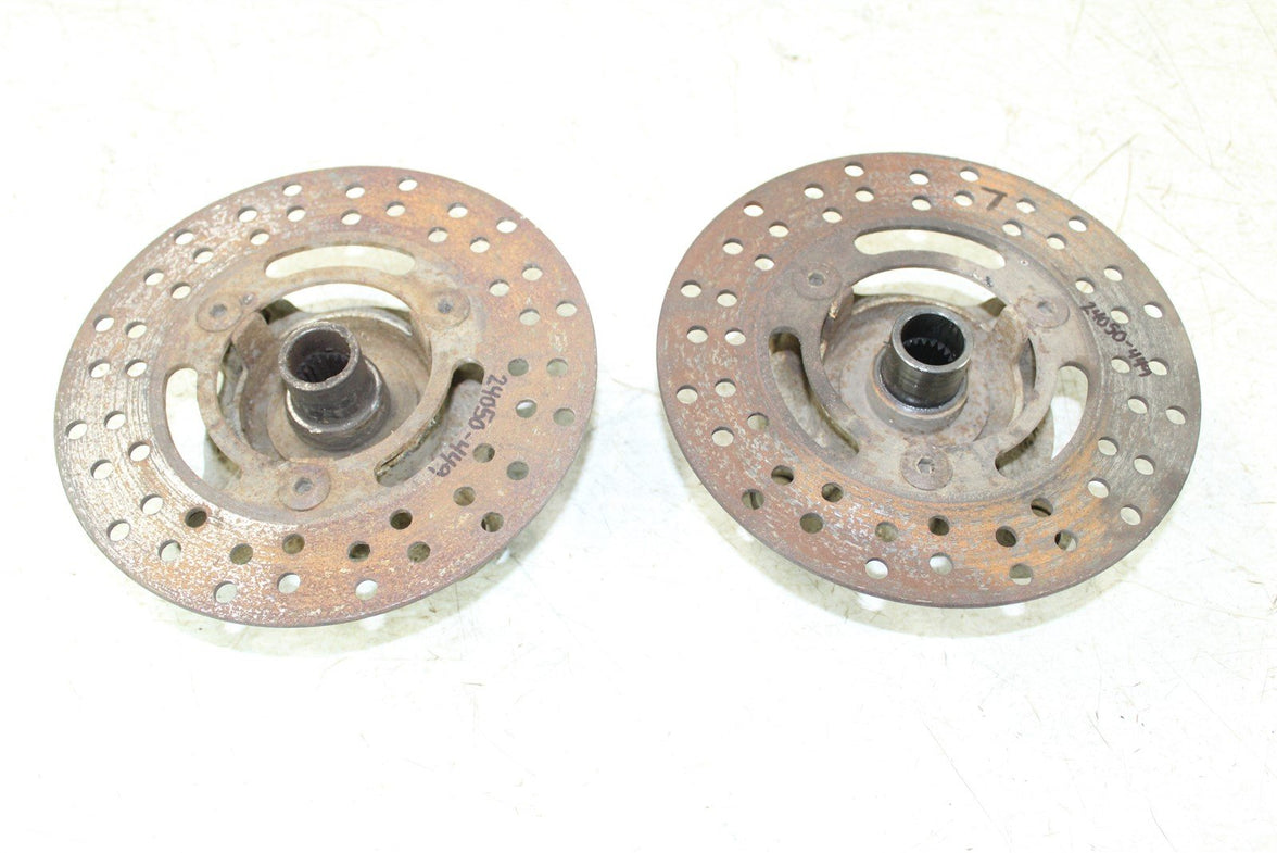 2001 Kawasaki Prairie 300 4x4 Front Hubs Brake Rotors