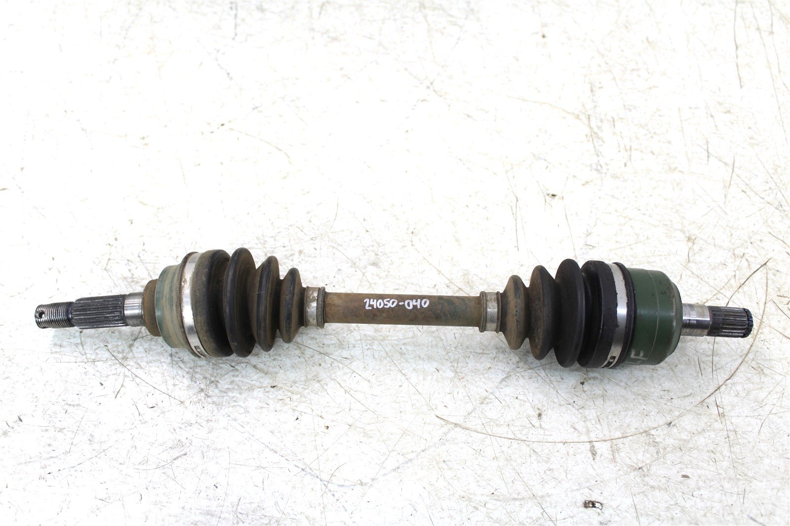 2001 Kawasaki Prairie 300 4x4 Left Front CV Axle Boot Straight