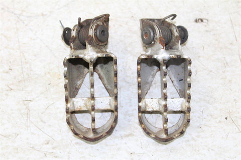 2004 Kawasaki KX 65 Foot Pegs Rests Set Left Right