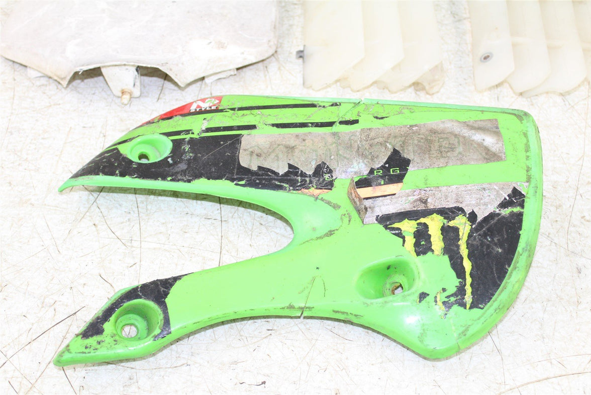 2004 Kawasaki KX 65 Plastic Set Front Fender Rear Number Plates Tank Shrouds