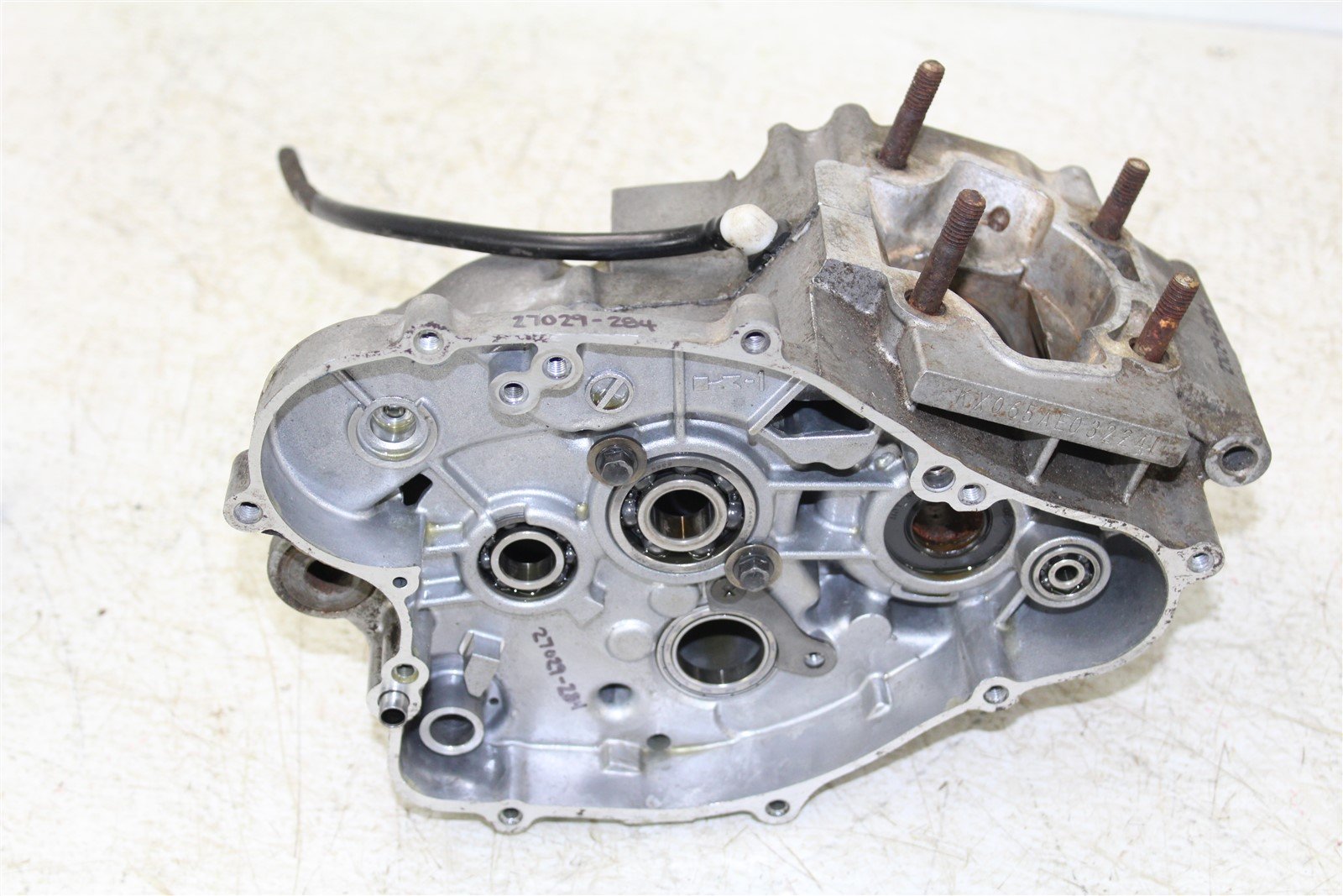 2004 Kawasaki KX 65 Engine Cases Crankcase Left Right