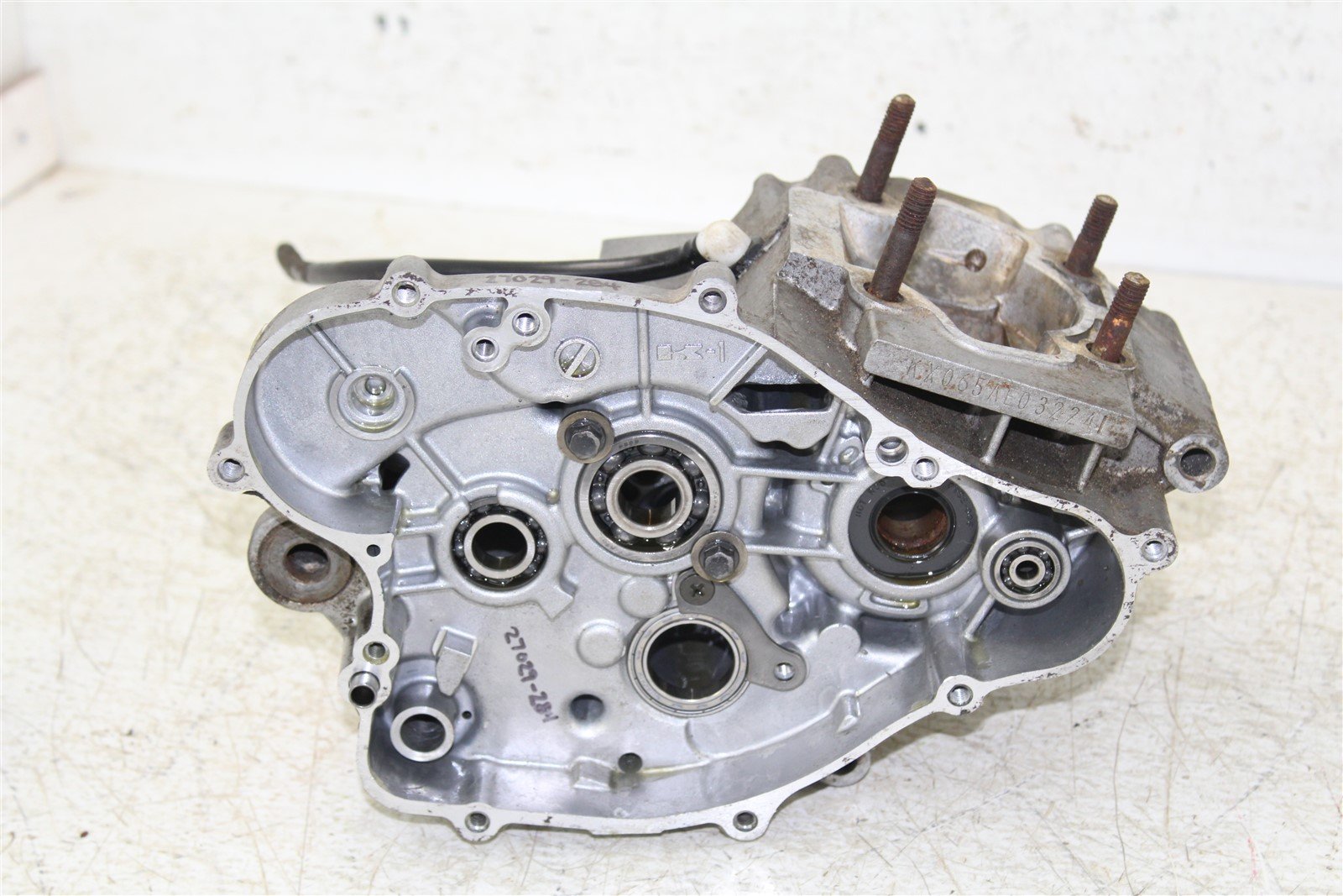 2004 Kawasaki KX 65 Engine Cases Crankcase Left Right