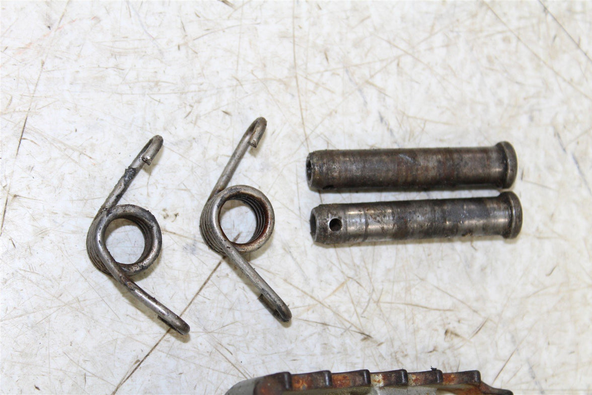 2005 KTM 525 EXC Foot Pegs Set Hardware Springs Rests