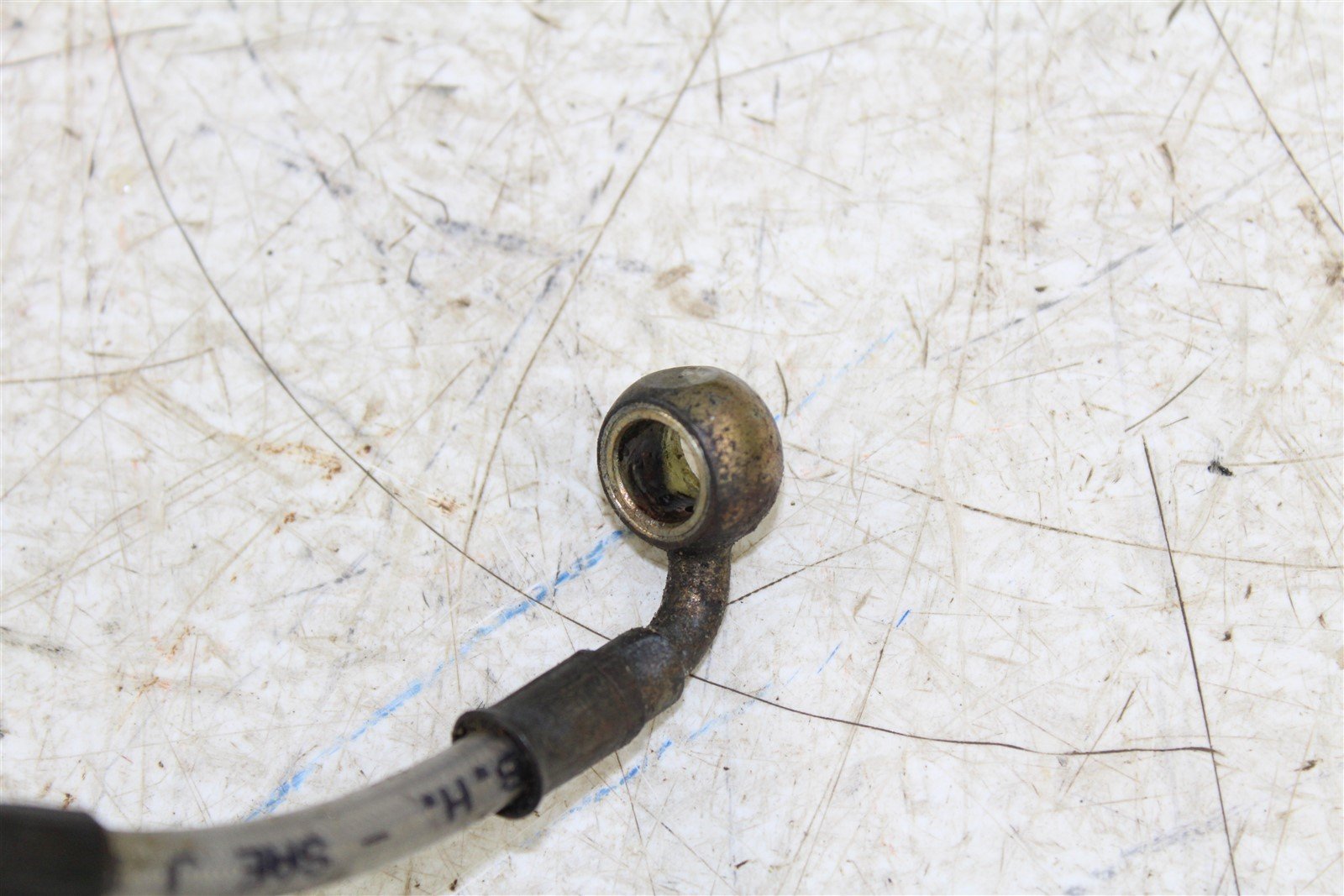 2005 KTM 525 EXC Rear Brake Hose Line