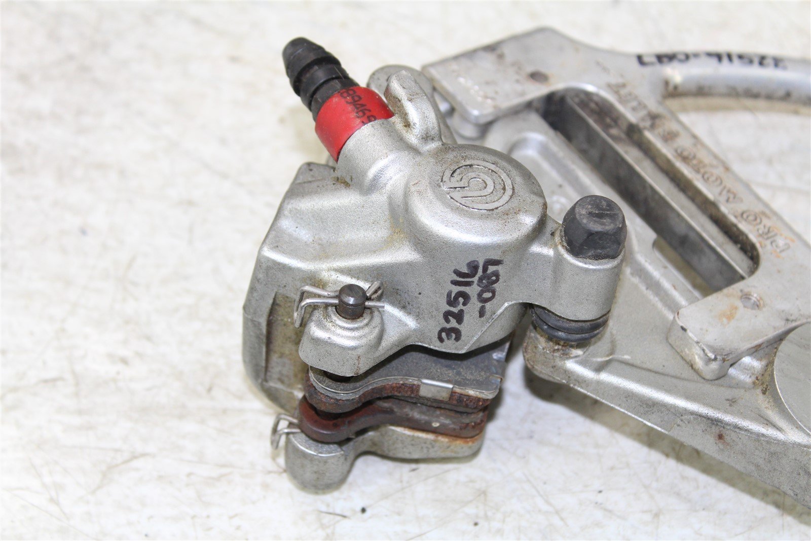 2005 KTM 525 EXC Rear Brake Caliper w/ Rotor Guard