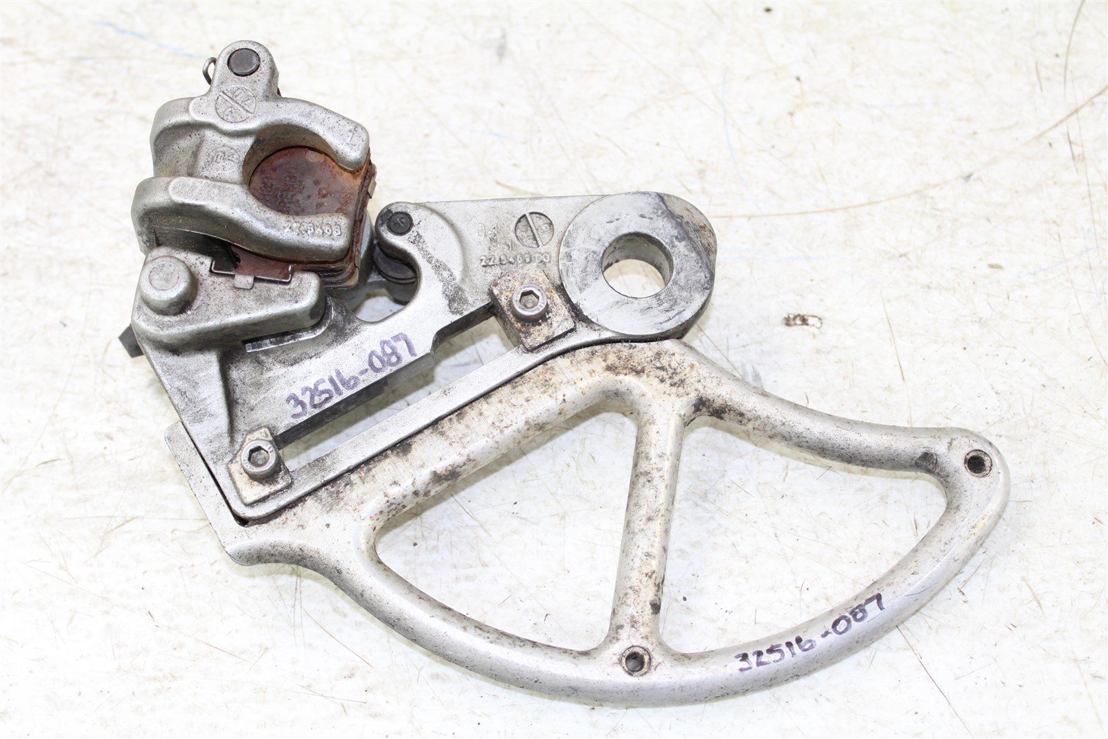 2005 KTM 525 EXC Rear Brake Caliper w/ Rotor Guard
