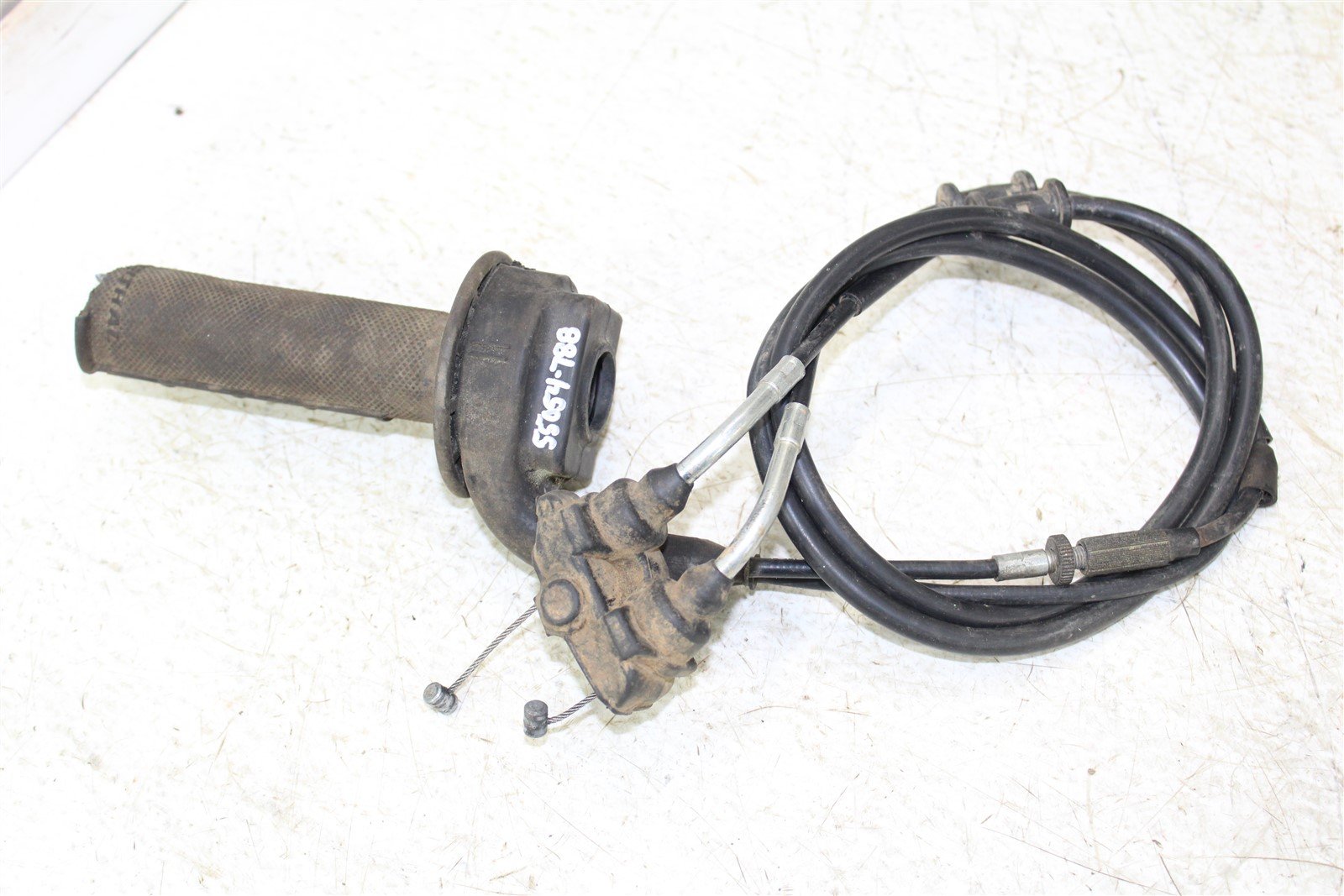2017 Yamaha YZ 250FX Throttle Housing Tube w/ Cables