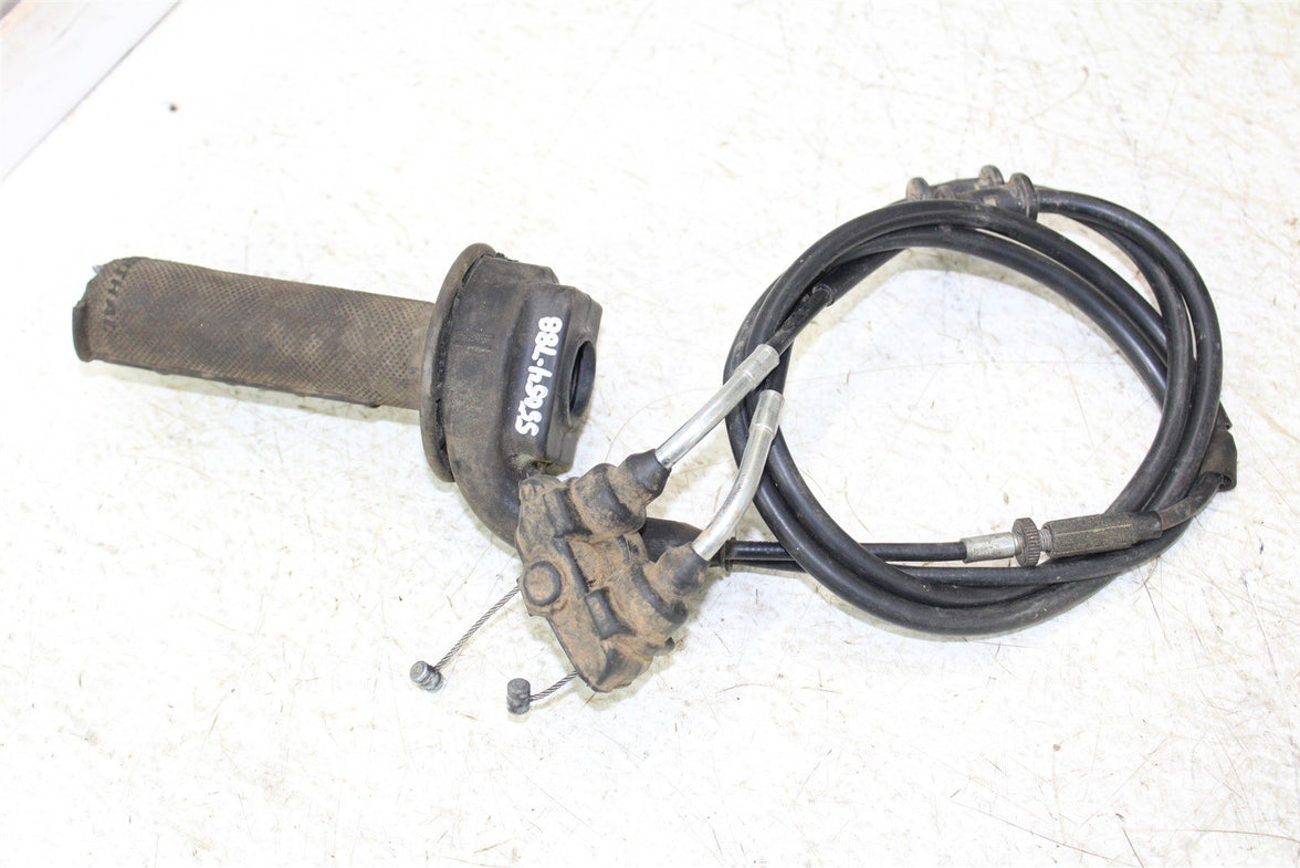 2017 Yamaha YZ 250FX Throttle Housing Tube w/ Cables
