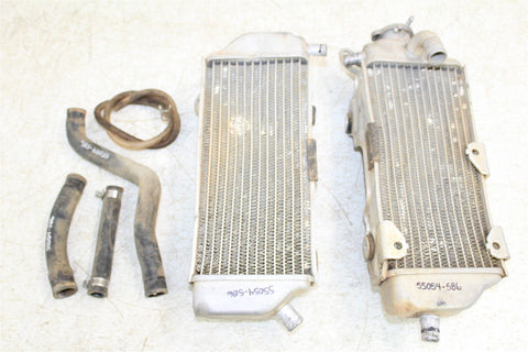 2017 Yamaha YZ 250FX Radiator Set Left & Right w/ Hoses