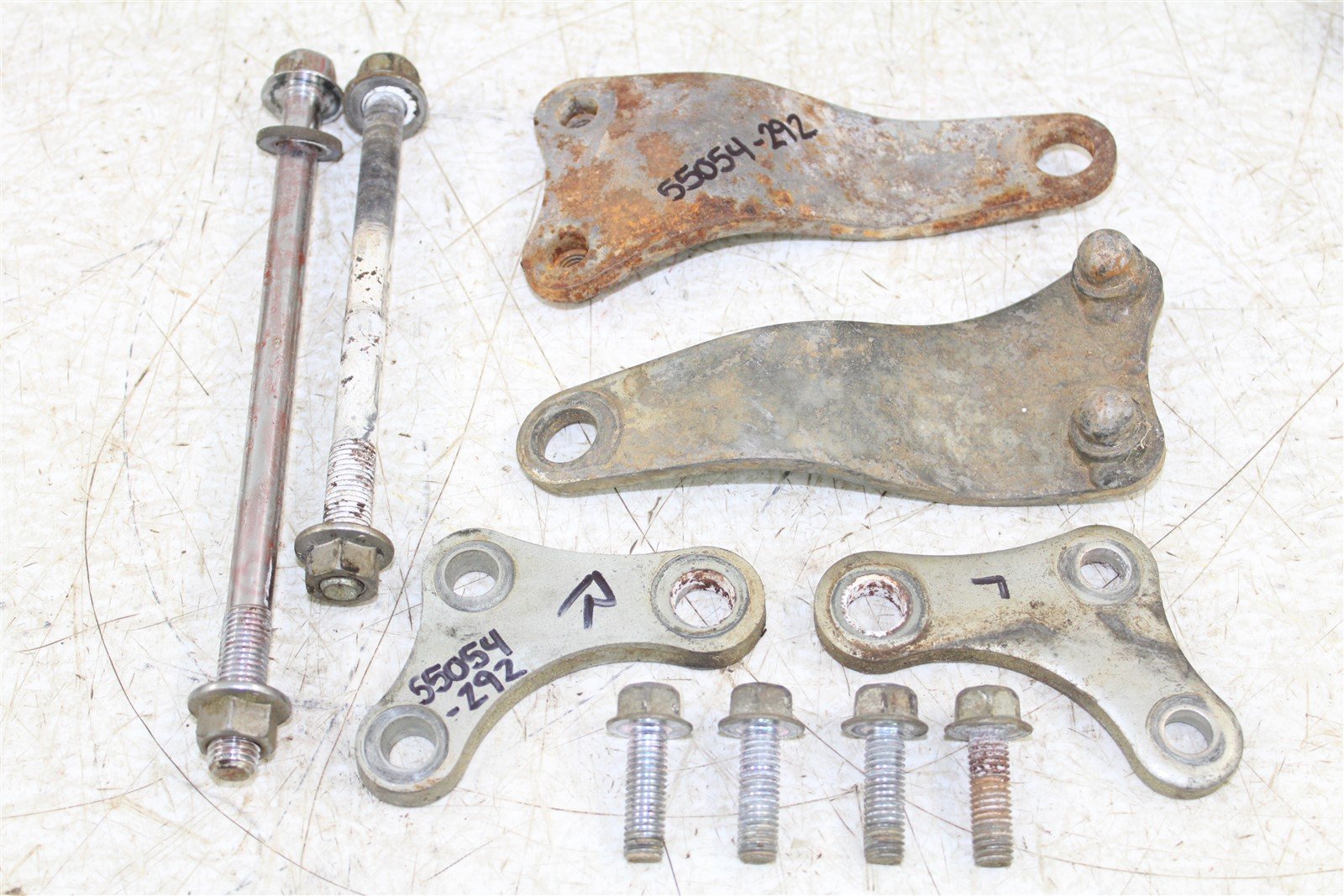 2017 Yamaha YZ 250FX Engine Mounts Motor Brackets