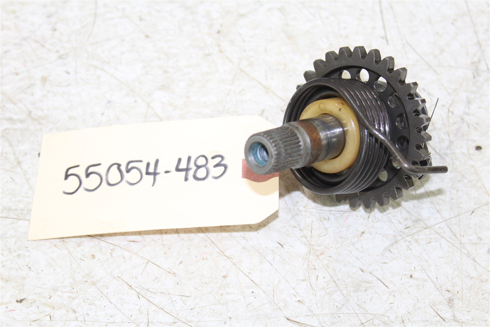 2017 Yamaha YZ 250FX Kick Start Shaft Kicker Gear Spring