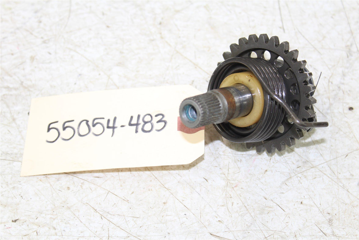 2017 Yamaha YZ 250FX Kick Start Shaft Kicker Gear Spring