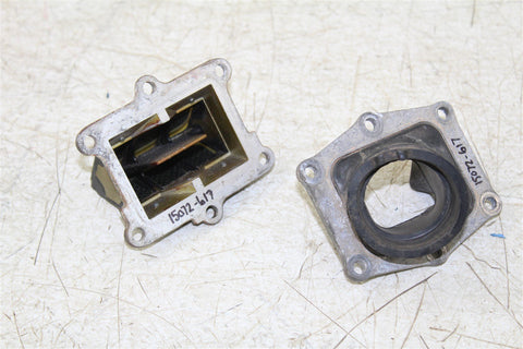 2001 Honda CR 250R Reed Cage Pedals w/ Intake Manifold Boot