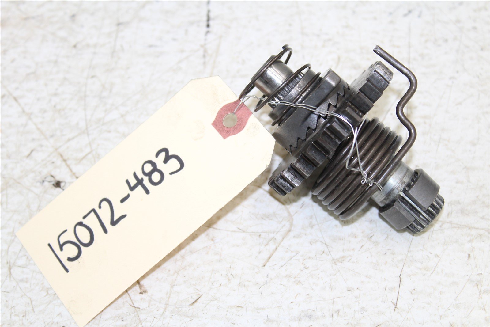 2002 Honda CR 250R Kick Start Shaft Kicker Gear Spring