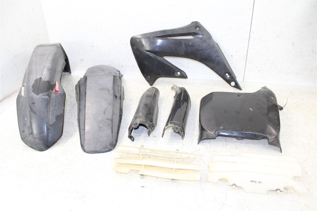 2002 Honda CR 250R Fender Set Rear Front Number Plate Louvers Fork Guards